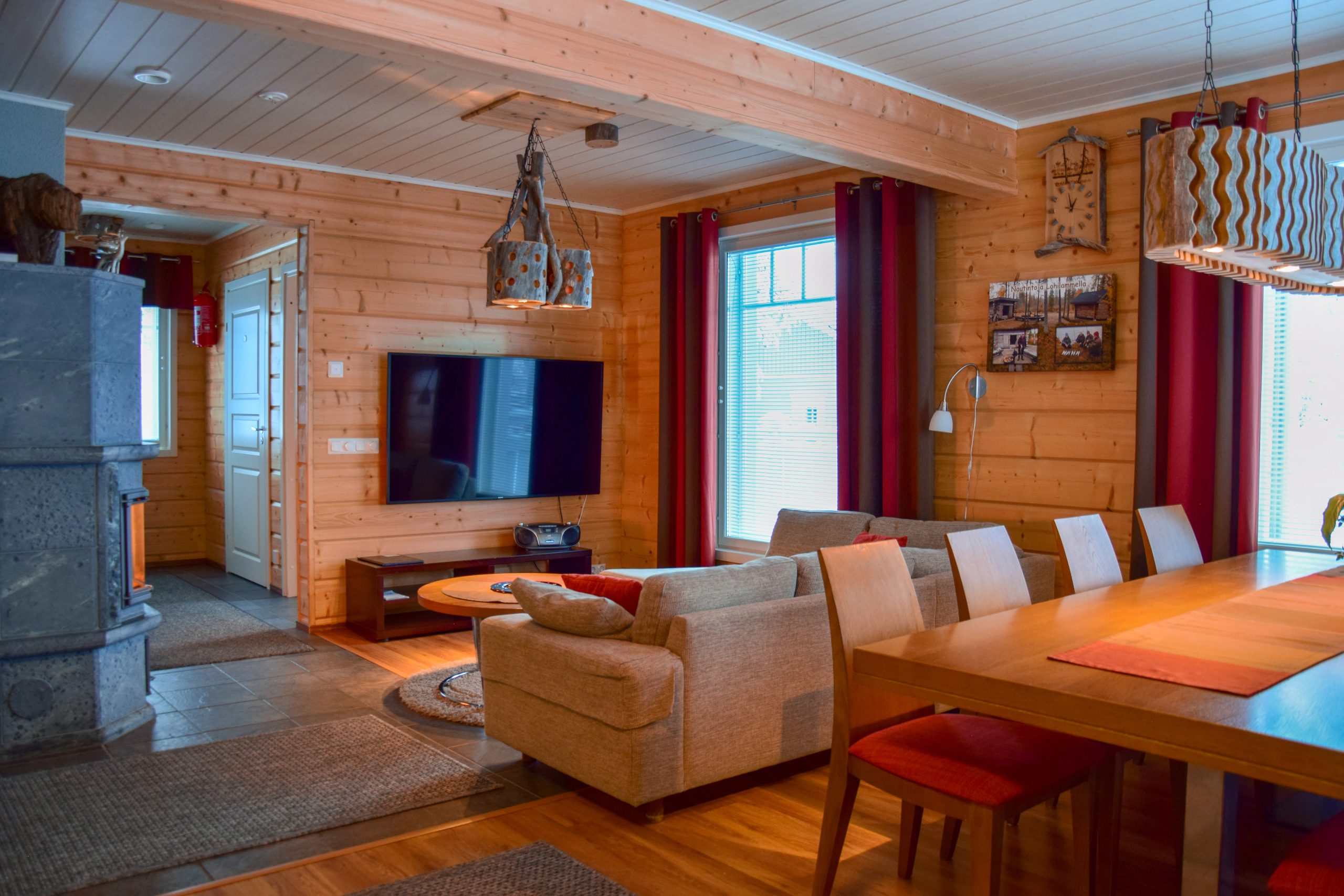 Villa B tunnelma ulkokuva talvi